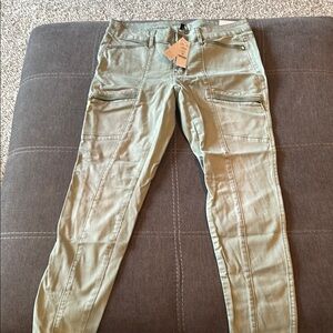 Olive Green Women's Jeans